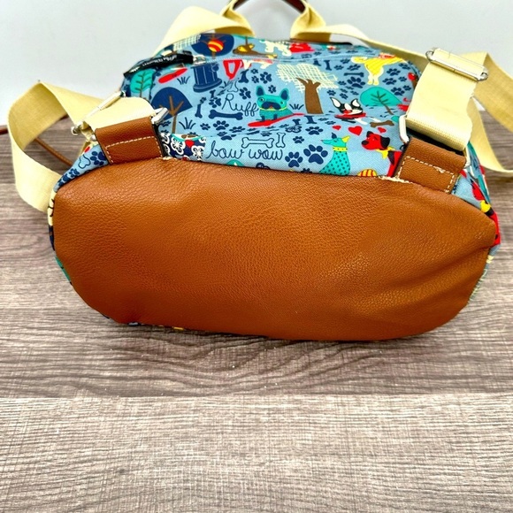 LILY BLOOM colorful unisex nature pet small whimsical lightweight fun backpack - Picture 4 of 15